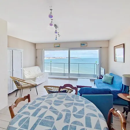 T2 Face Plage, Confortable, Balcon, 4 Pers., Prox. Centre, Parking, Ascenseur - Fr-1-331-9 Lejlighed *